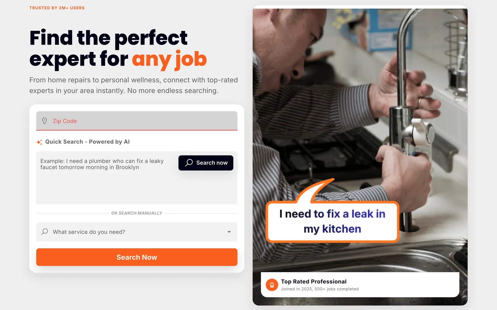 SV Network — a services marketplace for finding trusted local experts