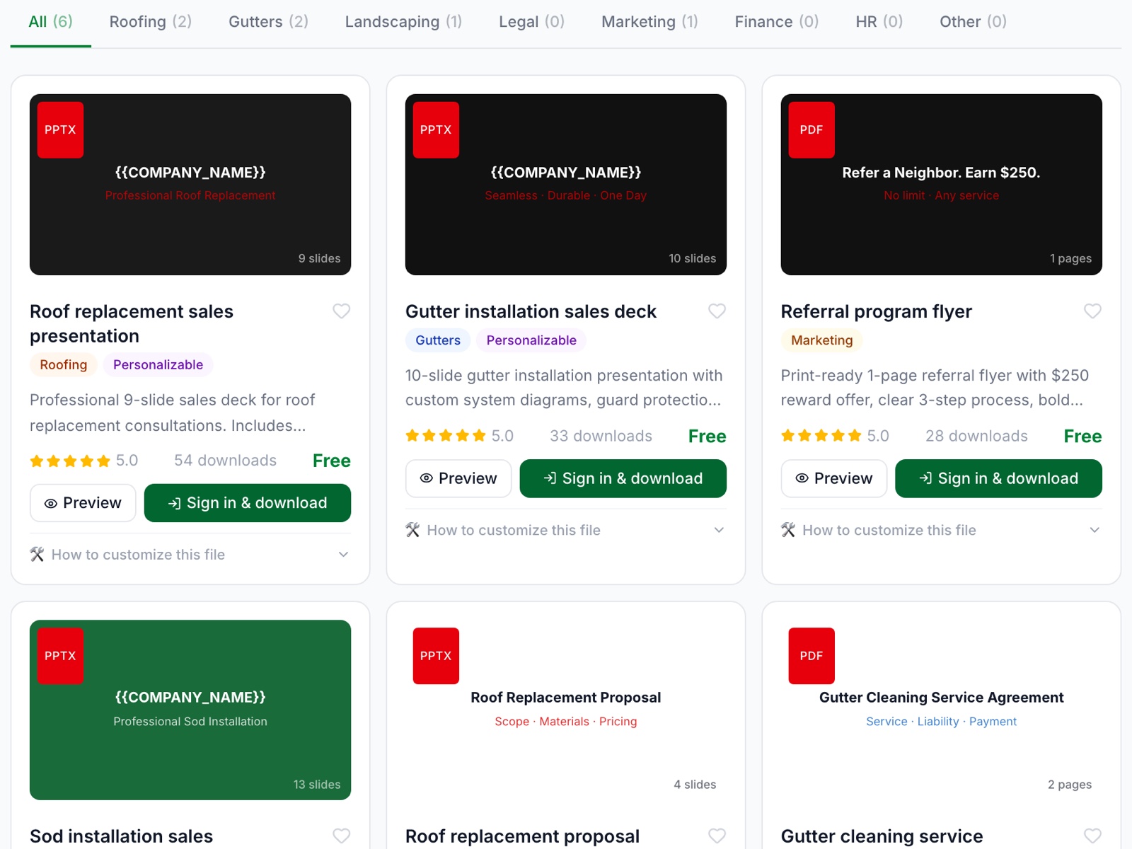 DocMarket recent work