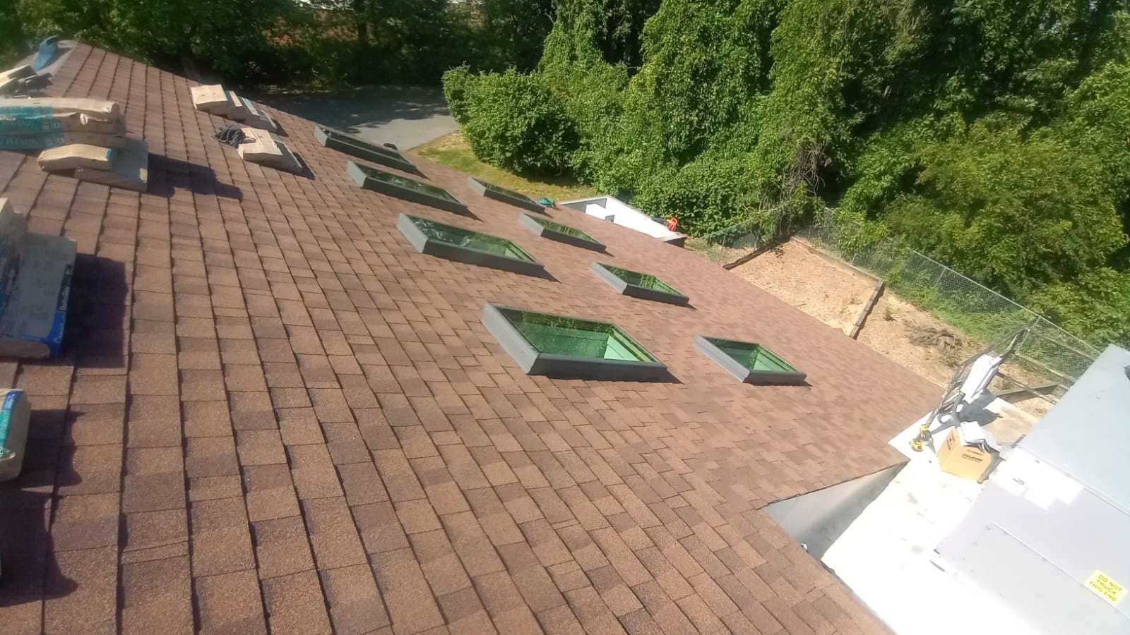 Roofing recent work